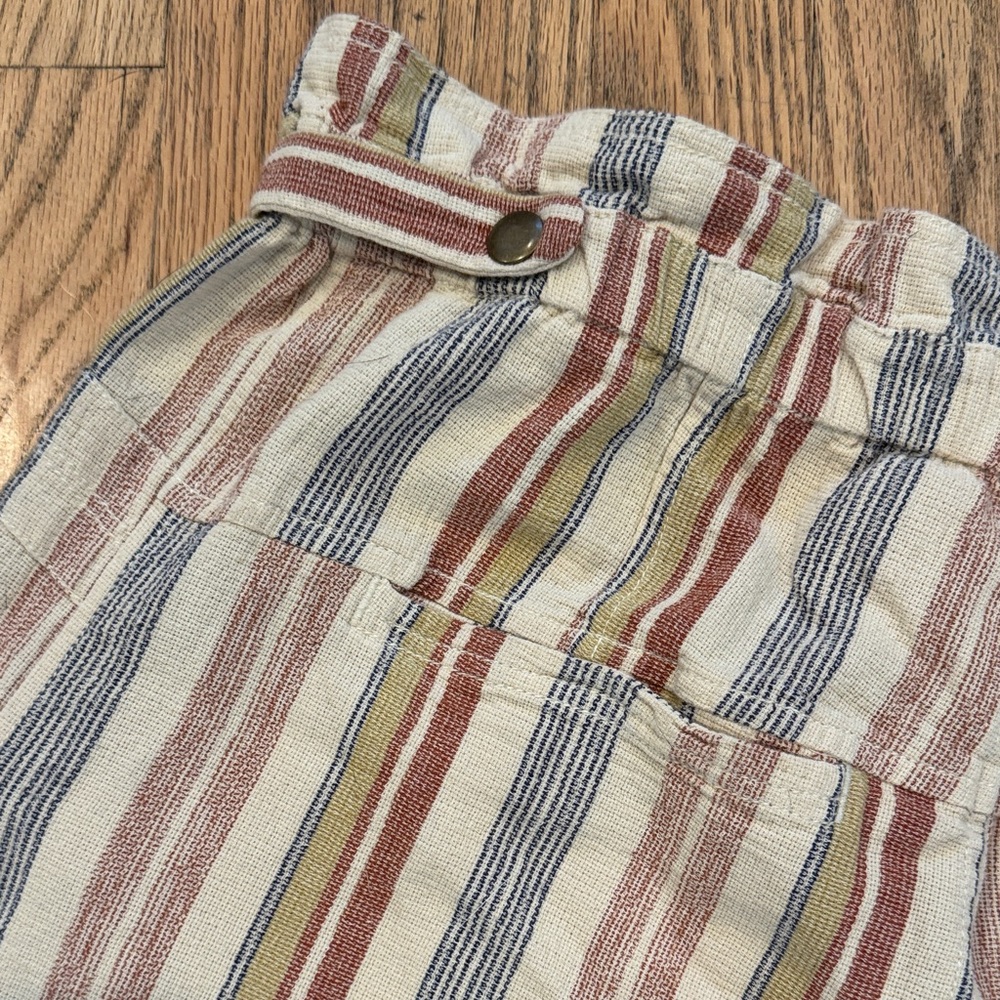 Free People Multicolor Striped High Waist Shorts - Picture 9 of 13